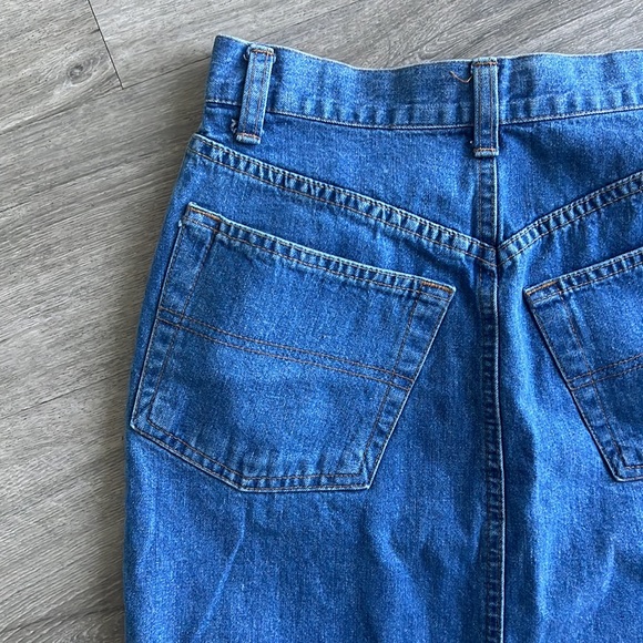 Ralph Lauren Denim Skirt Vintage - Picture 8 of 12